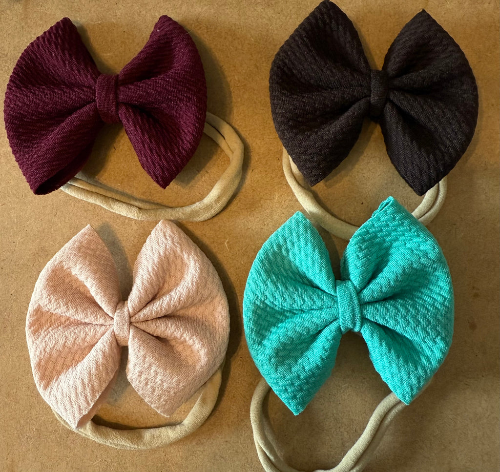 Bows On Nylon - Pre Made