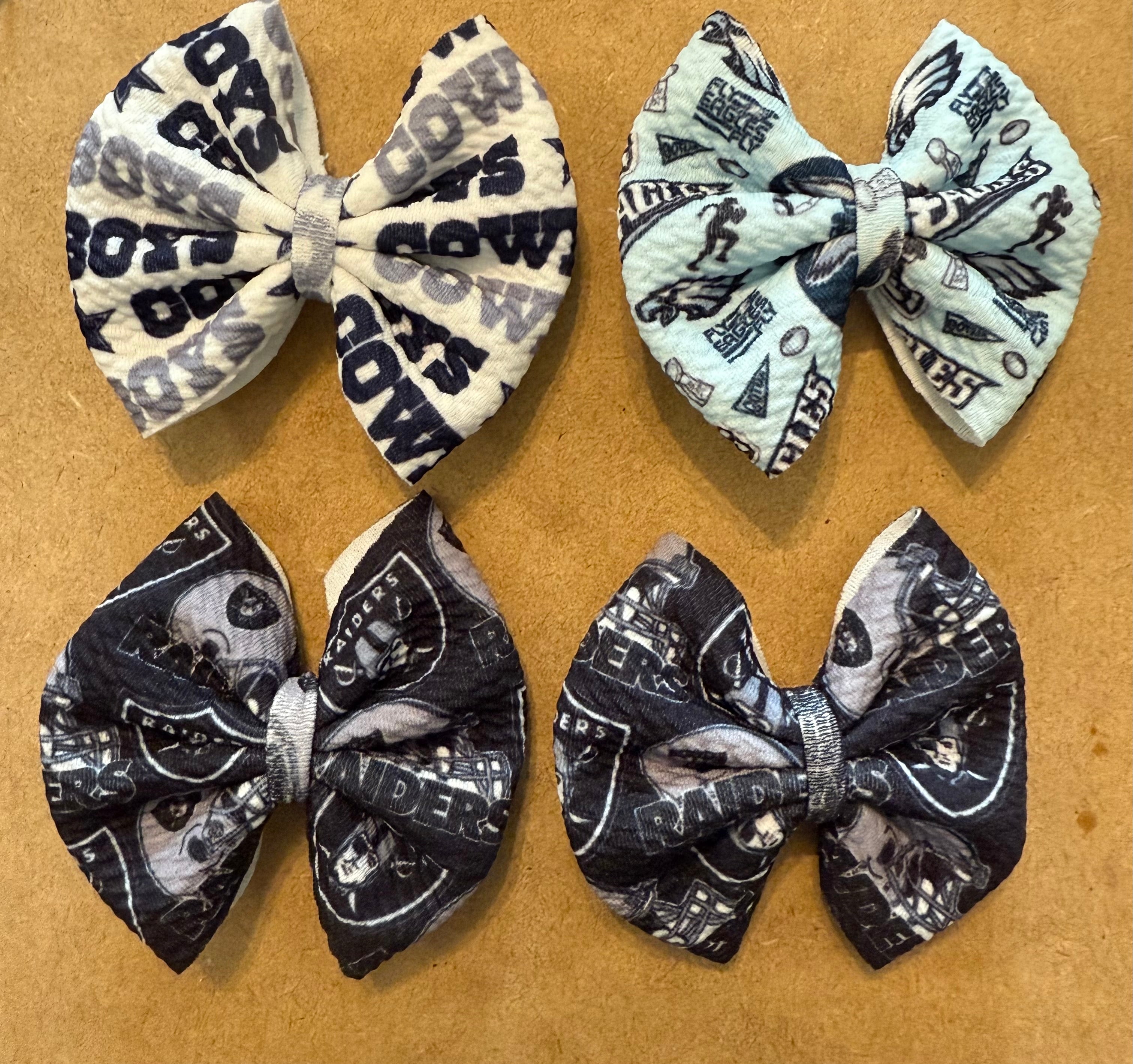 Bows On Clips - Pre Made