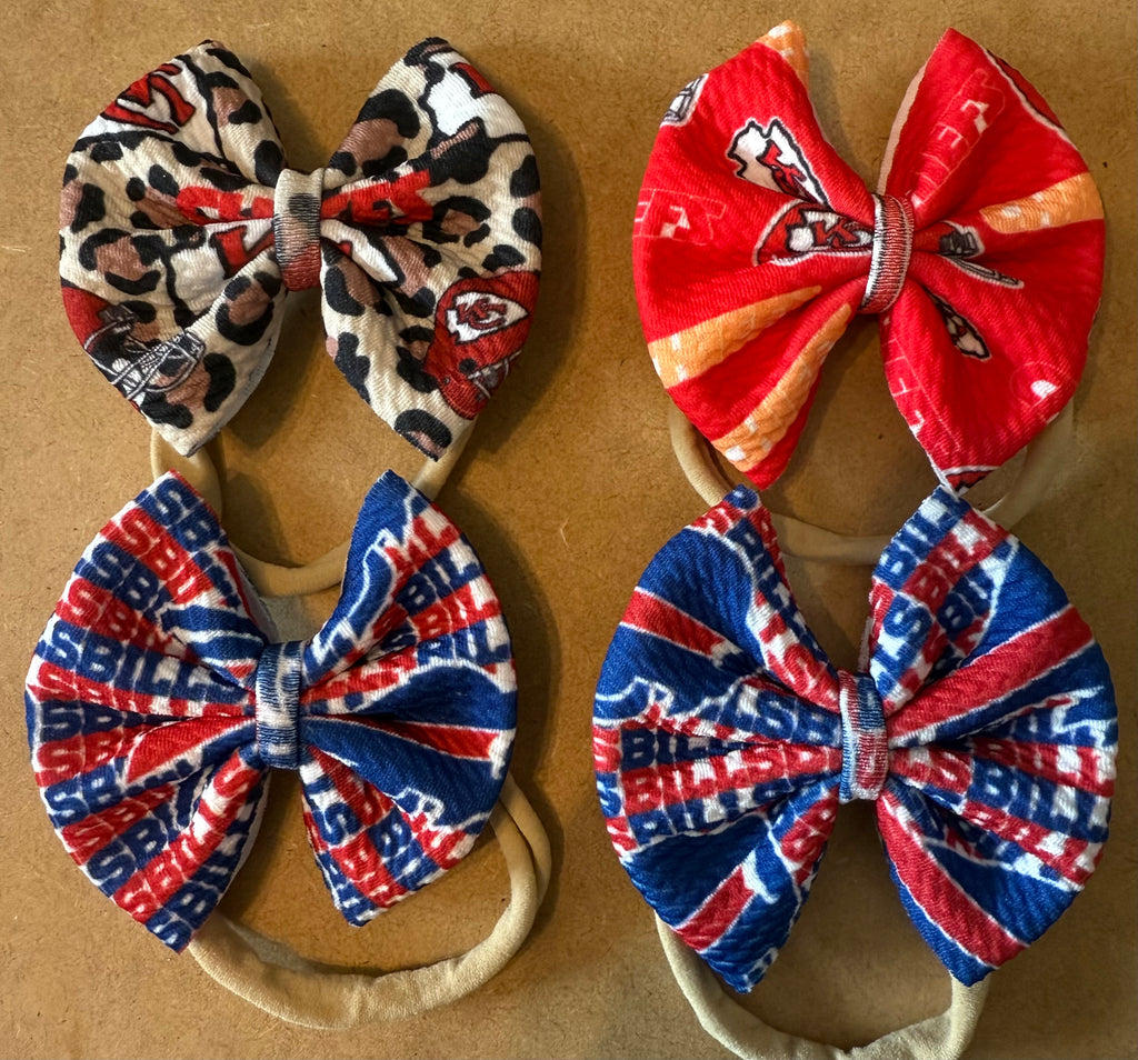 Bows On Nylon - Pre Made